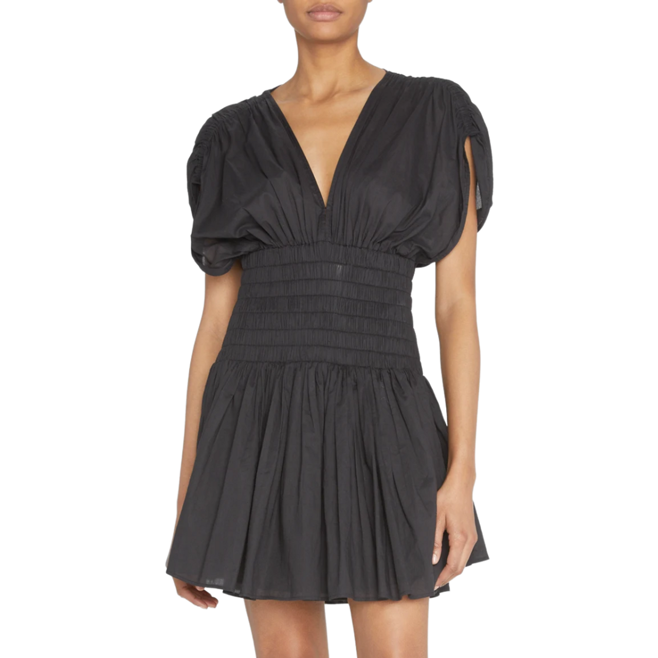 Luna pleats mini dress